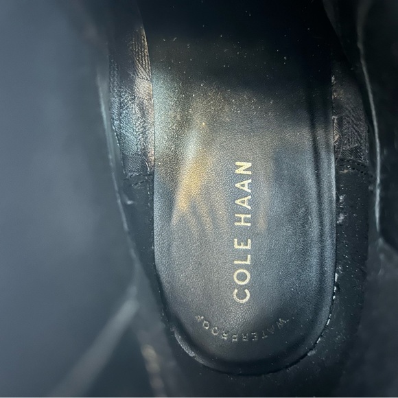 Cole Haan Black Reid WaterProof Ankle Bootie Chelsea Boot Size 7 - Picture 5 of 6